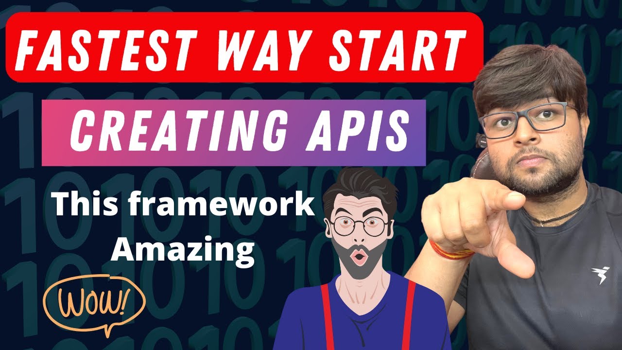 🔥 Fastest way start creating APIs | This framework is Amazing | Hindi