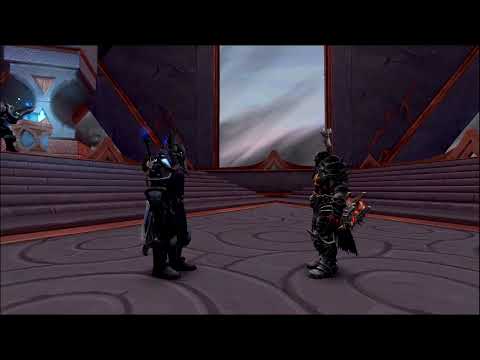 Darion and Bolvar discuss the Scourge