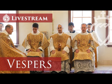 Solemn I Vespers - Dedication of St. Michael Archangel - 9/28/22