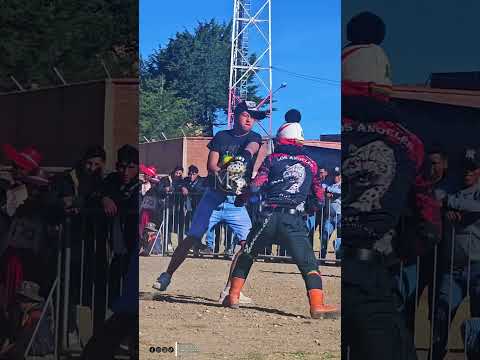 Así se pel3a en Potosí, guerr4 total Tinku vs Tinku en Llallagua 🇧🇴💥 #takanakuyperu #tinku #bolivia