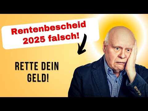 Rentenbescheid 2025 prüfen & Einspruch: Fehler finden, 1 400 € Rente sichern!