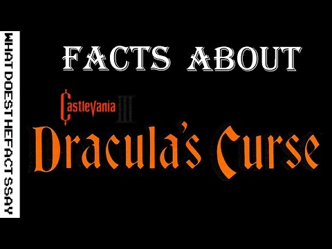 10 Facts about Castlevania Dracula's Curse