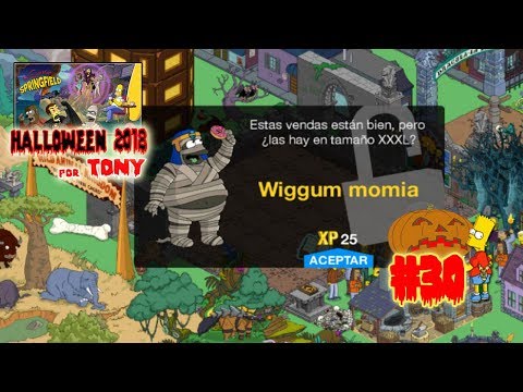 Los Simpson Springfield "Halloween'18: Cap. 30 - Wiggum momia" por Tony