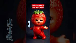 Download lagu Baby Strawberry Ikut Bergoyang #animasi #animasilaguanak #tiktokviral #animasulucu #funny mp3