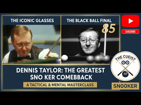 The Greatest Snooker Comeback: Dennis Taylor’s 1985 World Final Story #snooker #viral #shorts