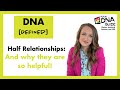 DNA Defined: Half Relationships