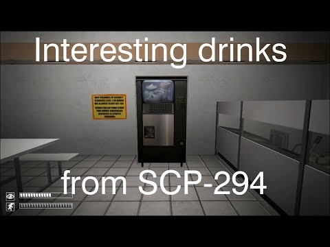 Interesting drinks from SCP-294