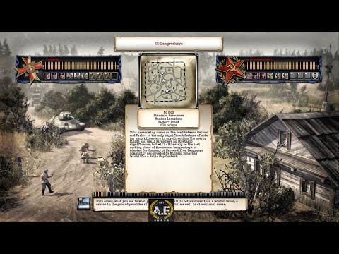 CoH2 Top level battle with excellent reconnaissance led tactics. Whorunbartertown vs. Miragefla