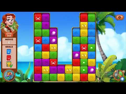 Lost Island Blast Adventure Level 210