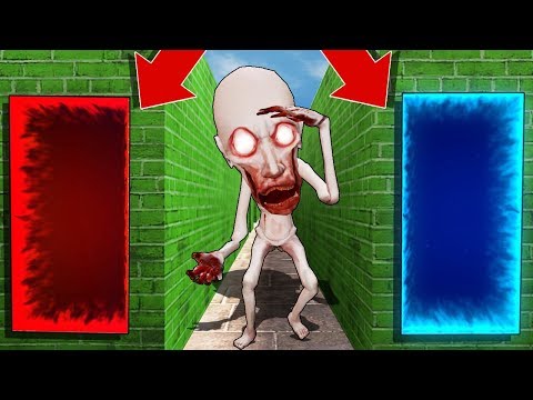 СЦП СКРОМНИК НЕ ОЖИДАЛ ТАКОЙ ЛоВУШКИ!! ВЫЖИВАЕМ В ЛАБИРИНТЕ ЗА Д-ШЕК (Feat.) HellDoor