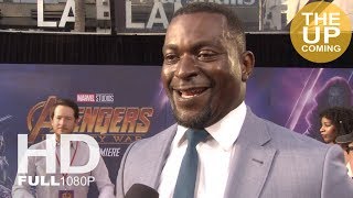 Michael James Shaw interview Avengers Infinity War premiere video