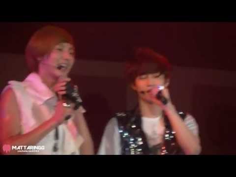 120712 EXO-K Talk Rap&Beatbox @ Yeosu EXPO