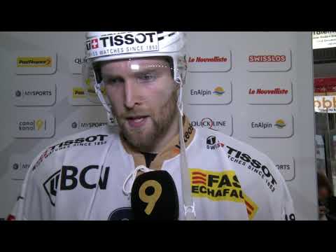 EHC Visp - La Chaux-de-Fonds: Kevin Kuehni (HC La Chaux de Fonds)