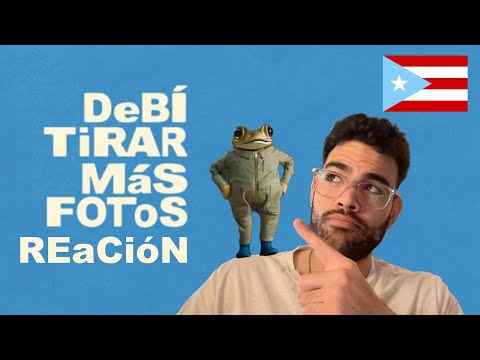 DTMF REACCIÓN - Puertorriqueño reacciona a Debí Tirar Más Fotos de Bad Bunny