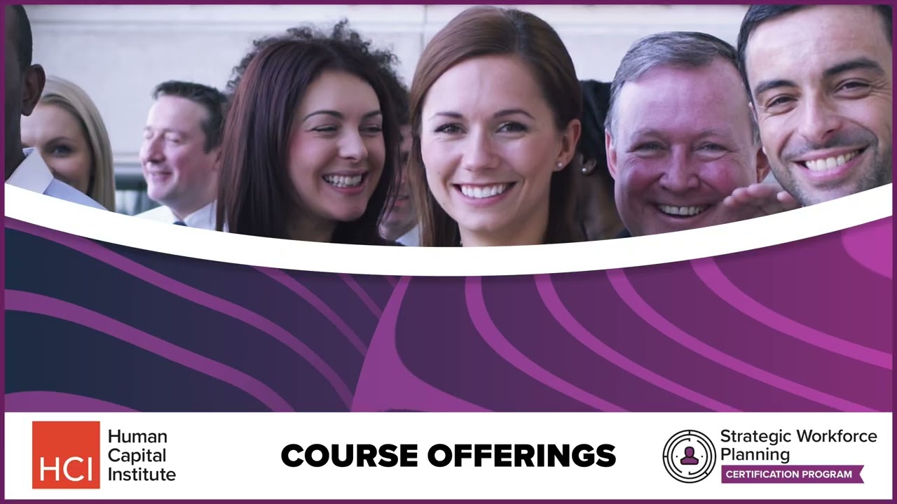 Strategic Workforce Planning Certification | Plan the Workforce Your Org Needs in the Future