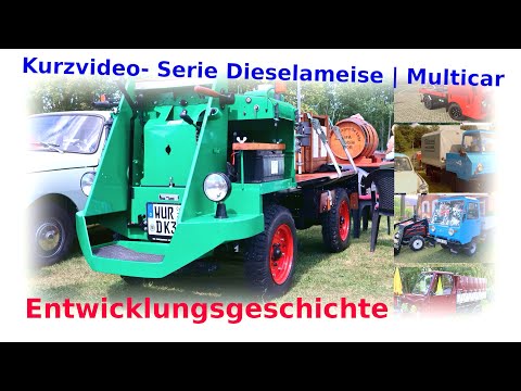 IFA Diesel Ant | Multicar Development History Short Video Series