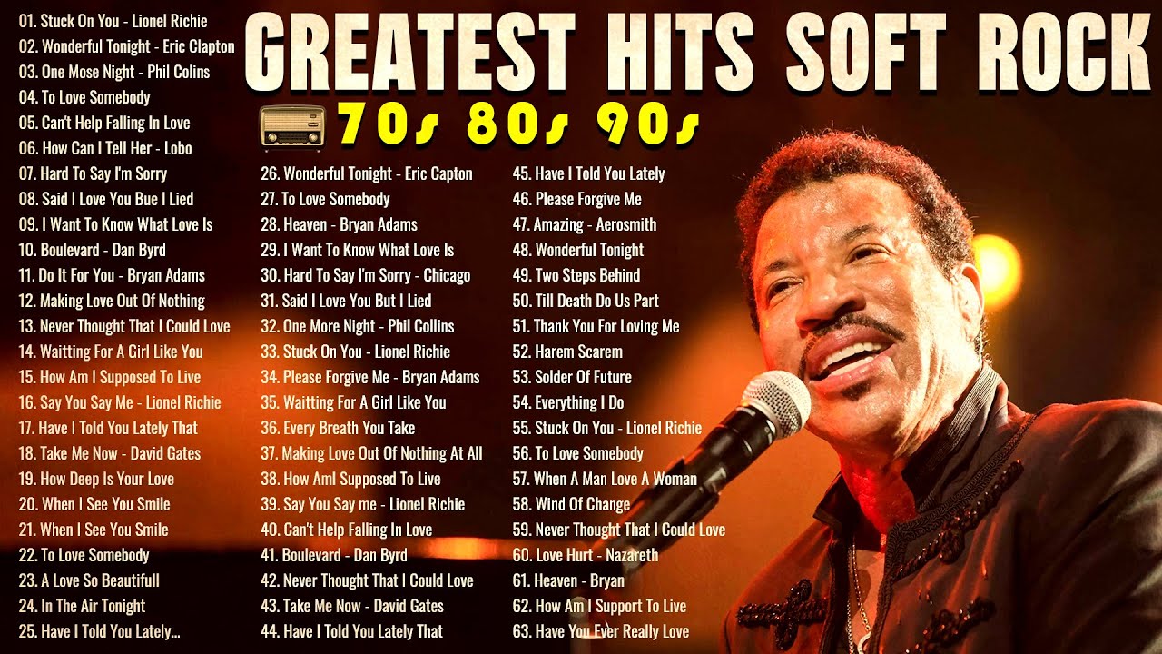 Phil Collins, Lionel Richie, Michael Bolton, Rod Stewart | Most Old Beautiful Soft Rock Love Songs