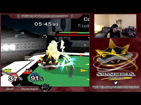 WarriorKnight (Bowser) vs Kimchi (Pikachu)