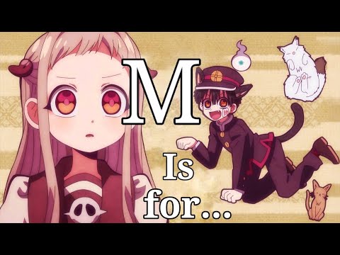 Learn The Alphabet with Jibaku Shounen Hanako Kun