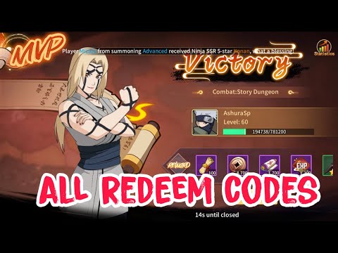 Konoha Legend Ninja AFK | All Redeem Codes - Free V9 & LR & UR Naruto RPG Android iOS APK