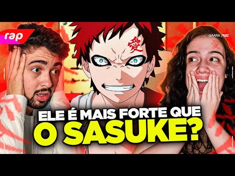 REAGIMOS ao Rap do Gaara | CAIXÃO DE AREIA | 7Minutoz - NERD HITS React