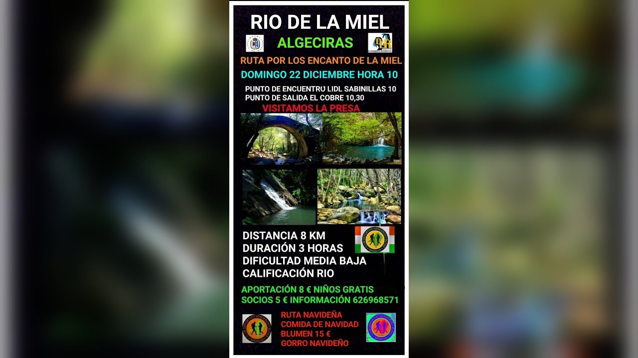 Ruta por el Río de la Miel, en Algeciras