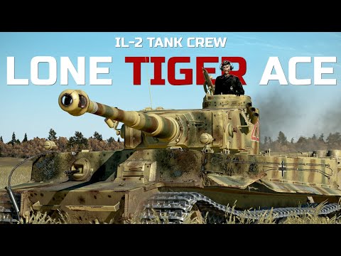 Lone Tiger Ace || IL-2 Tank Crew: Tiger Multiplayer Gameplay.