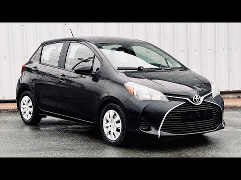 2015 Toyota Yaris 5dr HB Auto LE in Black for sale at 3E Auto Sales in Mount Pearl, NL