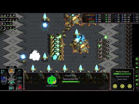Epic Broodwar Starcraft Remastered Team Battle on Fastest Map