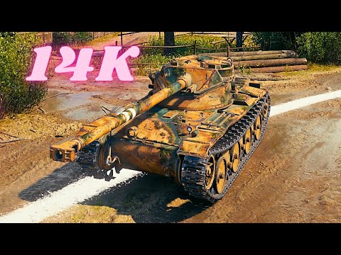 Bat.-Châtillon 12 t  14K Spot Damage  World of Tanks Replays