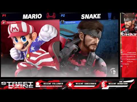 Random Number Greatest WiFi Edition #2 Losers QF: Thespider (Mario) vs StreetDzine (Snake)