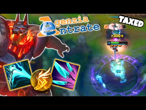 SONO DIVENTATO L'AGENZIA DELLE ENTRATE - League of Legends ITA #3569