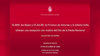 Recepción con motivo de la Fiesta Nacional