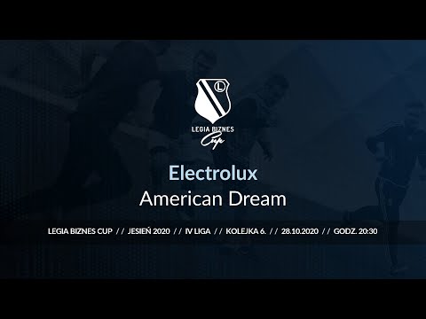 Skrót spotkania Electrolux - American Dream ( Legia Biznes Cup Jesień 2020 )