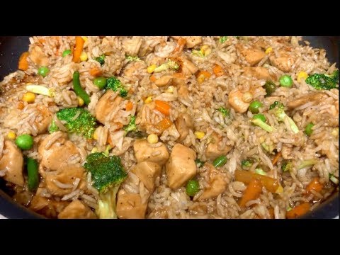 Teriyaki Chicken Fried Rice / Easy & Quick Recipe