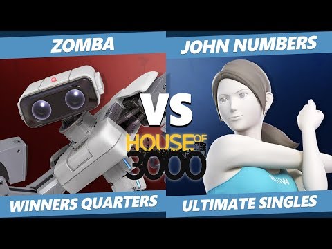 Xeno 201 Winners Quarters - Zomba (ROB) Vs. John Numbers (Wii Fit) Smash Ultimate - SSBU