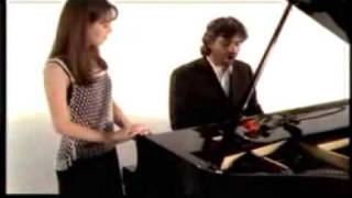 Andrea Bocelli & Sandy Vivo por ela[ella]Vivo per lei[clipe]