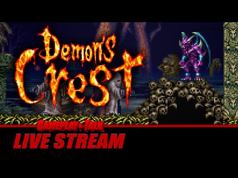 Demon's Crest (SNES) - Full Playthrough - 2023 | Gameplay and Talk Live Stream #464