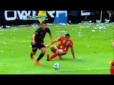 Gol de Alario. Colón 1 - Boca Unidos 0. Fecha 22. Torneo Primera B Nacional 2014. FPT.