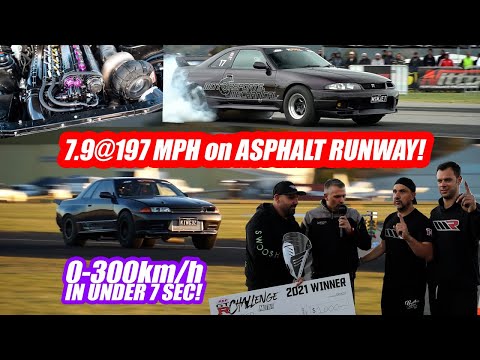 2000hp+ GT-Rs Battle on the Runway - 2021 GT-R Challenge Ep1