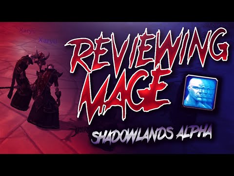 Checking out the entire MAGE class in SHADOWLANDS ALPHA!