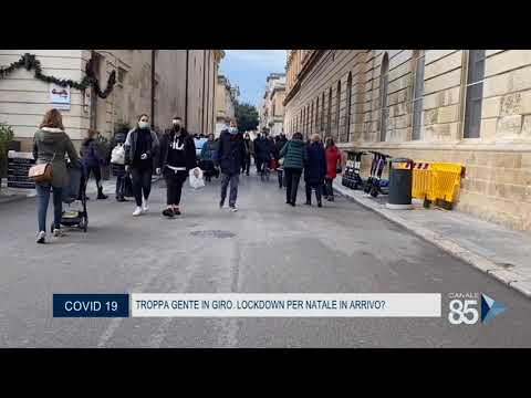 14 Dicembre 2020   Covid 19   Troppa gente in giro    lockdown per natale in arrivo
