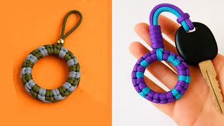 Learn easy steps to make keychain knots everyone loves and that are trending