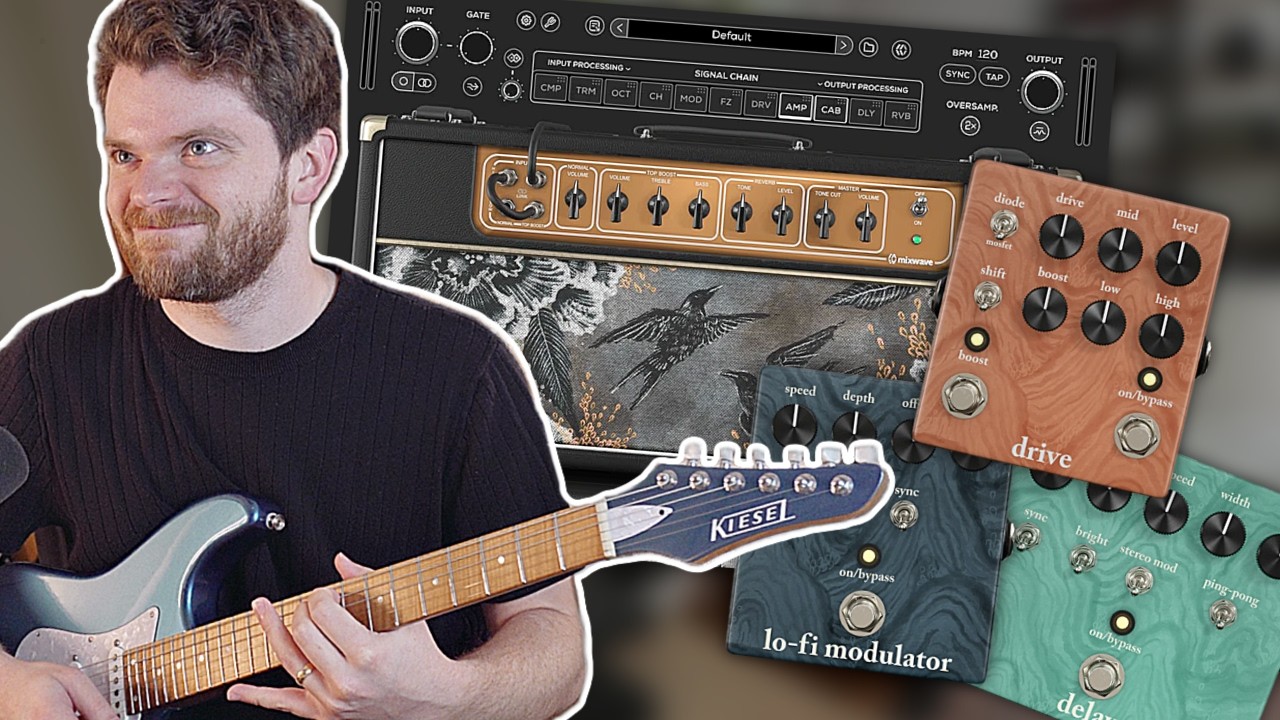 Writing huge midwest emo/math rock riffs with MixWave Yvette Young - YouTube