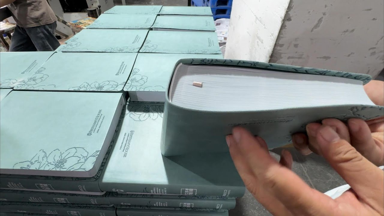 Book Production from Start to Finish: Offset Printing and Binding Flexibound Books & Bibles