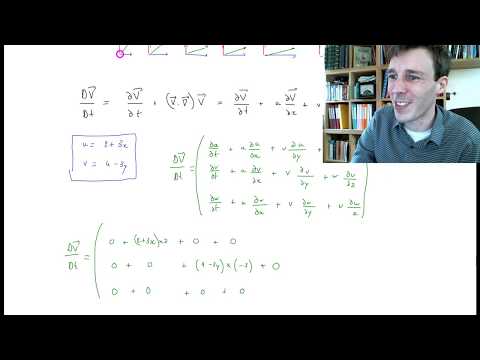 Calculating an acceleration field (Fluid Dynamics with Olivier Cleynen)