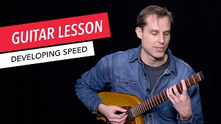 Learn to Develop Speed and Play Faster | Guitar | Lesson | Beginner | Tim Miller | Berklee Online