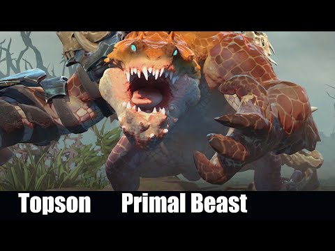 [Full Match Gameplay] Topson Primal beast Mid lane