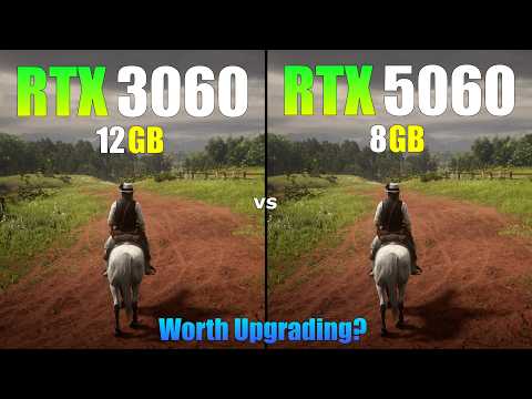 RTX 3060 vs RTX 5060 : Test in 11 Games - Worth Upgrading?