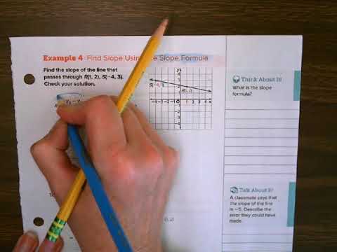 Lesson 4 2 p 195 196 slope formula